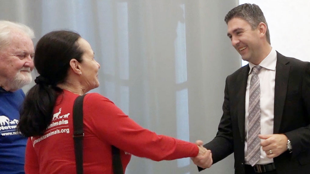 Mato Frankovic welcomes Network for Animals to Dubrovnik 1