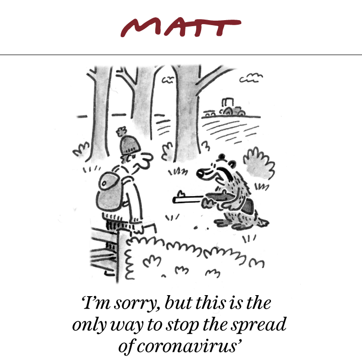 Cartoon Illustrated by Matt Pritchett - Telegraph Cartoonist 2